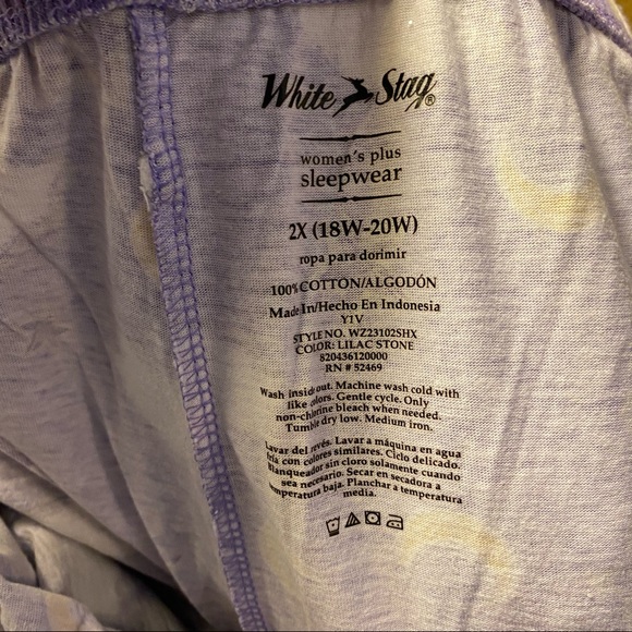 ✨white stag womens sleepwear set - top/shorts✨ - Picture 6 of 6